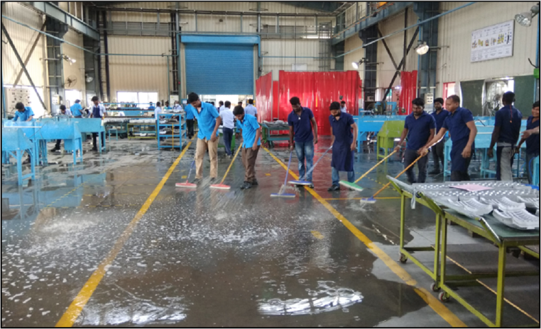 Implement 6S Activities to Improve Management Awareness—the Newsletter of Indian Company 