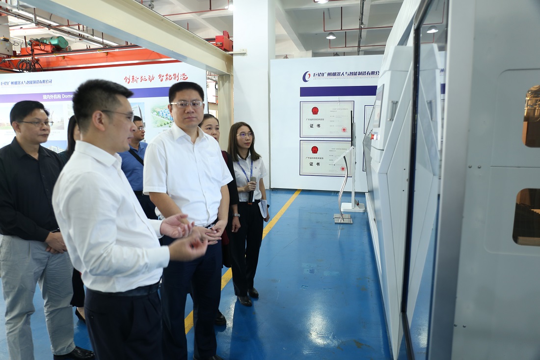 Yang Yajun, Secretary of the Gangnan District Party Committee of Guigang City, Guangxi, Visited Greatoo (Guangzhou) 
